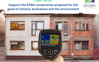 EPBD recast: EU-ASE calls on MEPs to green-light ITRE compromise proposal