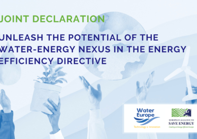 Unleash the potential of the water-energy nexus in the energy efficiency directive