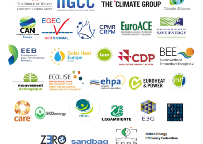 EU-ASE joins European businesses, local authorities and NGOs urging EU leaders to step up climate action