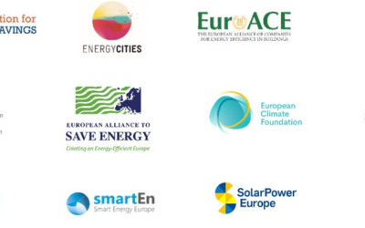 Energy efficiency and renewable energy stakeholders point out integrated buildings renovation plan as key  to deliver a successful European Green Deal