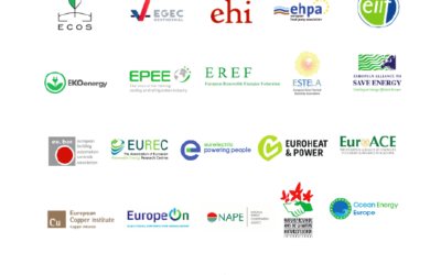 Joint call to EU leaders: #EUGreenRecovery to restart Europe