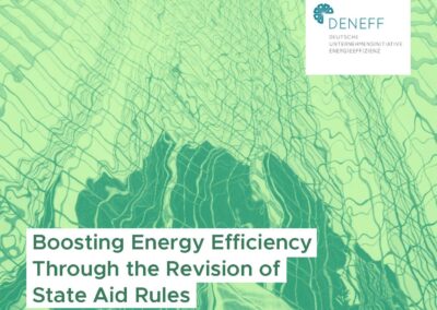 Boosting energy efficiency through the revision of State Aid rules