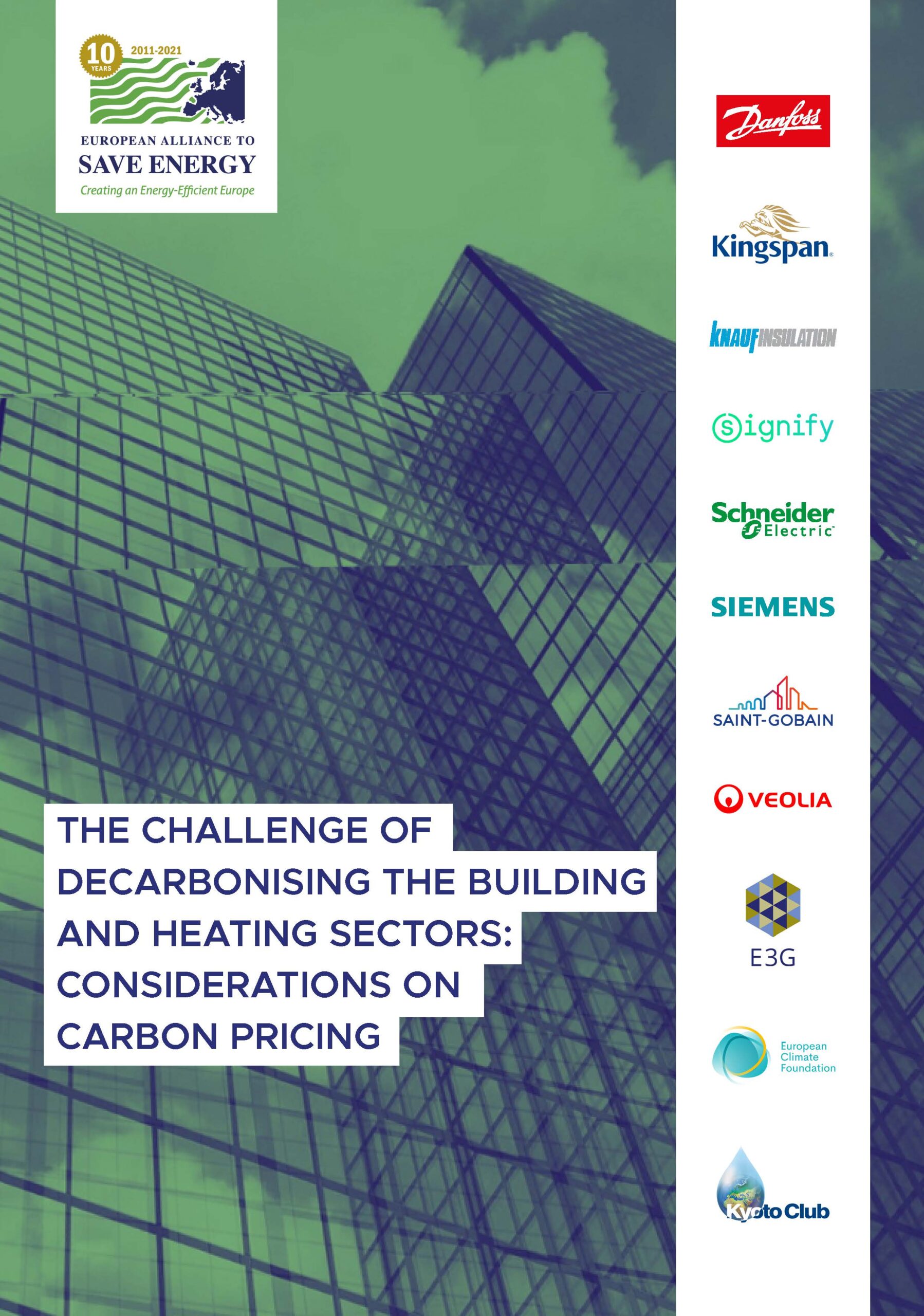 Decarbonising the building and heating sectors: considerations on carbon pricing