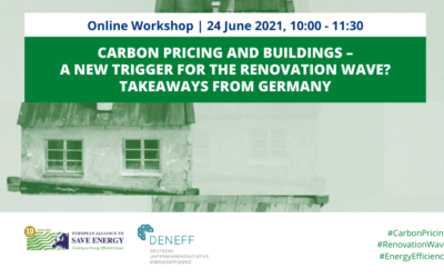 Carbon pricing and buildings: A new trigger for the Renovation Wave?