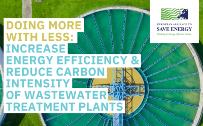 Doing more with less: Increase energy efficiency & reduce carbon intensity of wastewater treatment plants