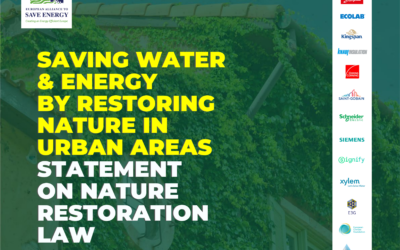Saving Water and Energy By Restoring Nature In Urban Areas: Statement on Nature Restoration Law