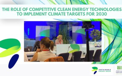 EU-ASE at EUSEW 2023: The role of competitive clean energy technologies to implement climate targets for 2030.