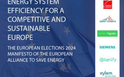 EU-ASE Manifesto 2024 – 2029: Prioritizing energy system efficiency for a sustainable and competitive Europe
