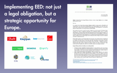 Implementing EED: not just a legal obligation, but a strategic opportunity for Europe.