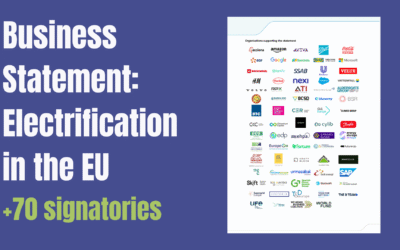 Business Statement on Electrification in the EU