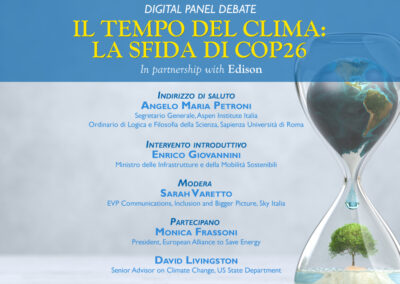 EU-ASE at Il tempo del clima. La sfida di COP26