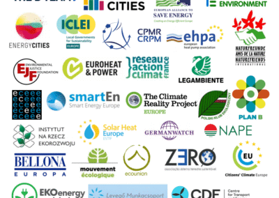 Wide coalition of stakeholders spells out expectations on “Fit for 55” package