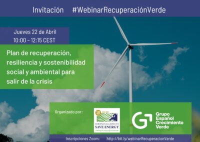 High-level discussion on Spain’s recovery plan