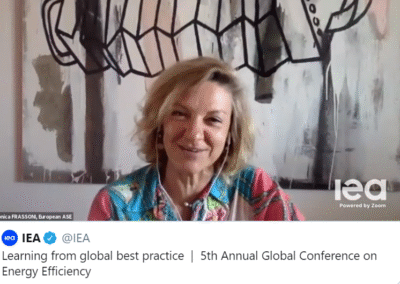 EU-ASE at IEA’s 5th Annual Global Conference on Energy Efficiency