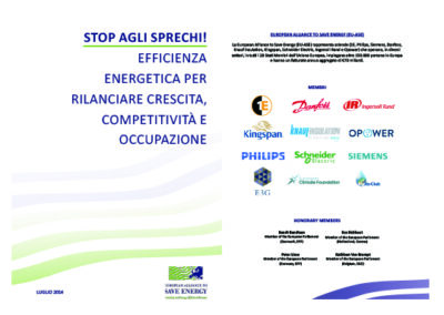 Note to the Italian Prime Minister: “Stop agli sprechi!”
