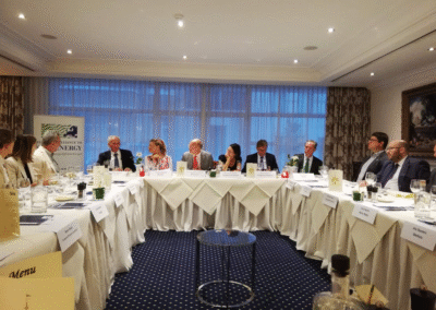 Top climatologist and Members of the European Parliament at EU-ASE 6th Annual Dinner