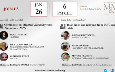 EU-ASE at M&M and Reuters Breakingviews Predictions 2021